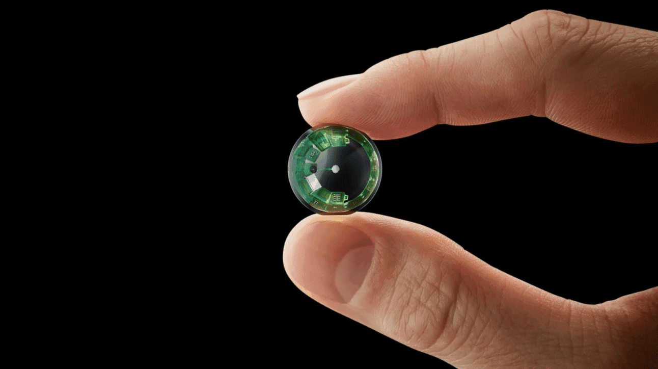 Lente para detectar glaucoma